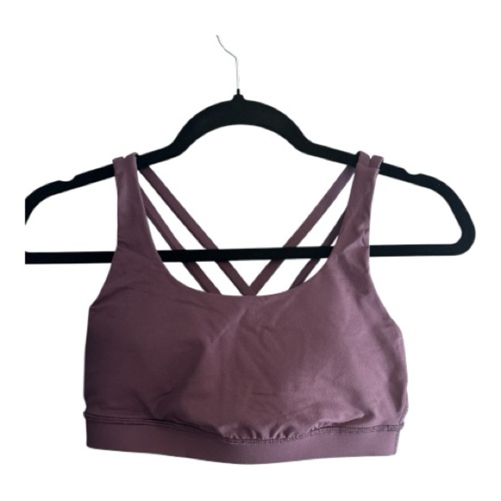 Lululemon Athletica Deep Purple Strappy Bra